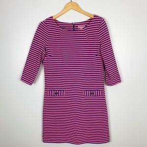 Lilly Pulitzer Pink & Blue Striped Charlene Dress